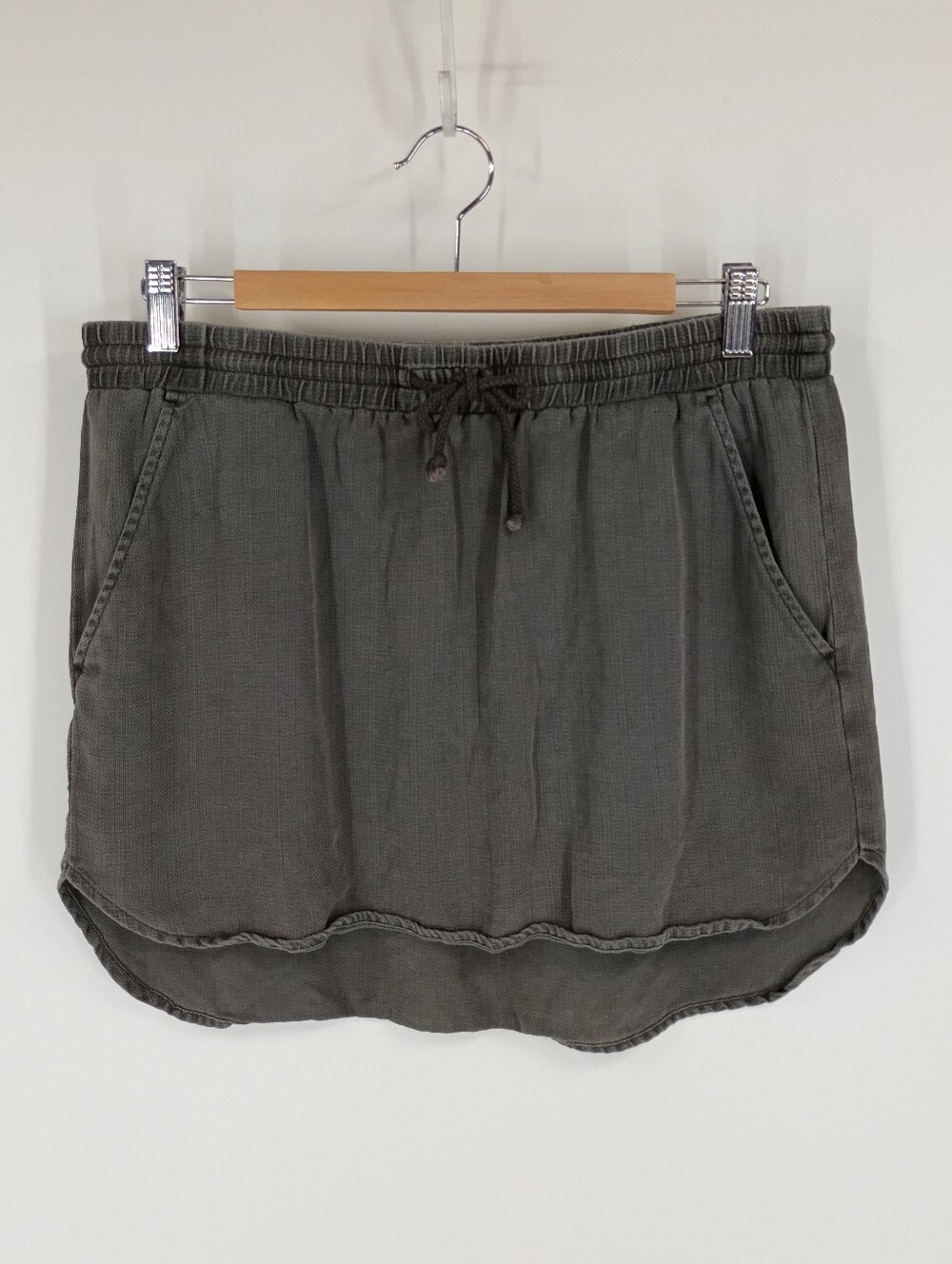 Cloth & Stone Lyocell Mini Skirt
